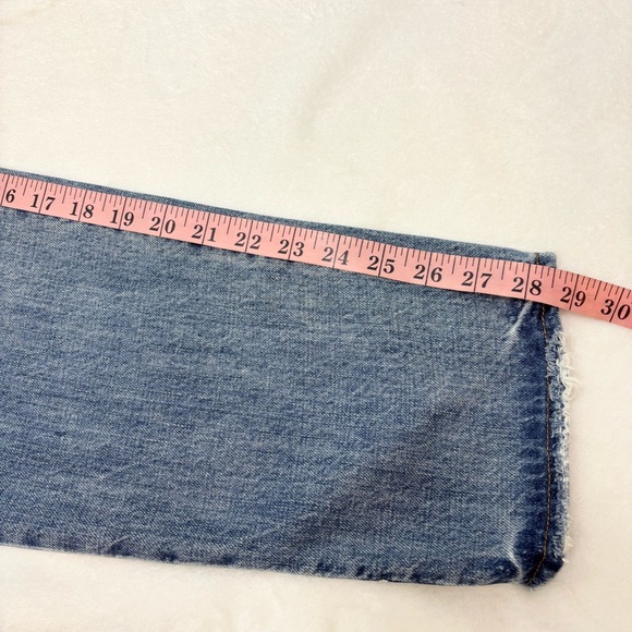Pistola Blue Distressed Boyfriend Jeans Size 28 Style#P6626KEE-ATD‎ - Picture 9 of 13